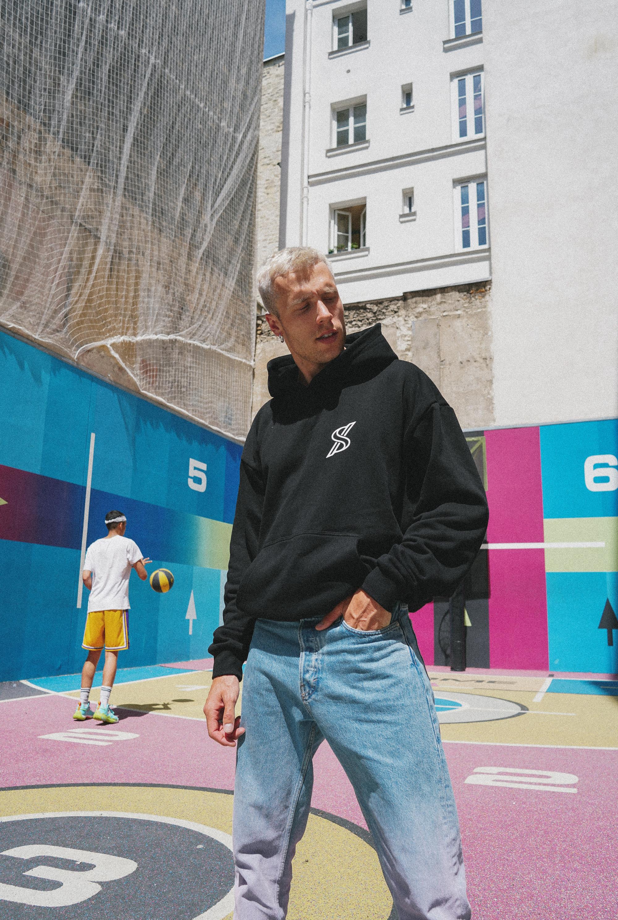 street style photoshoot for a brand in Paris organised by fashion photographer Anya Parsley