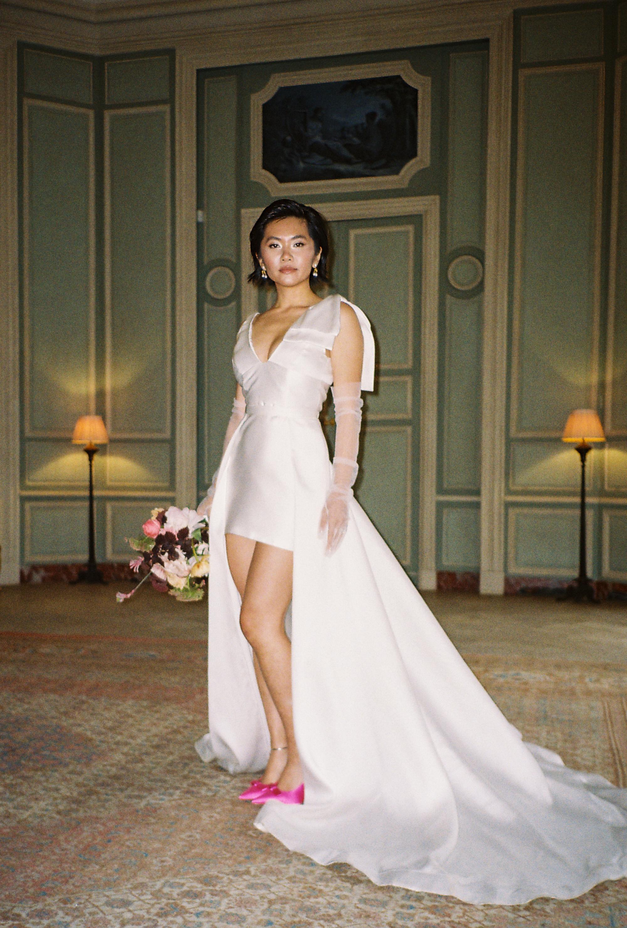 Chic Paris wedding with editorial photography direction