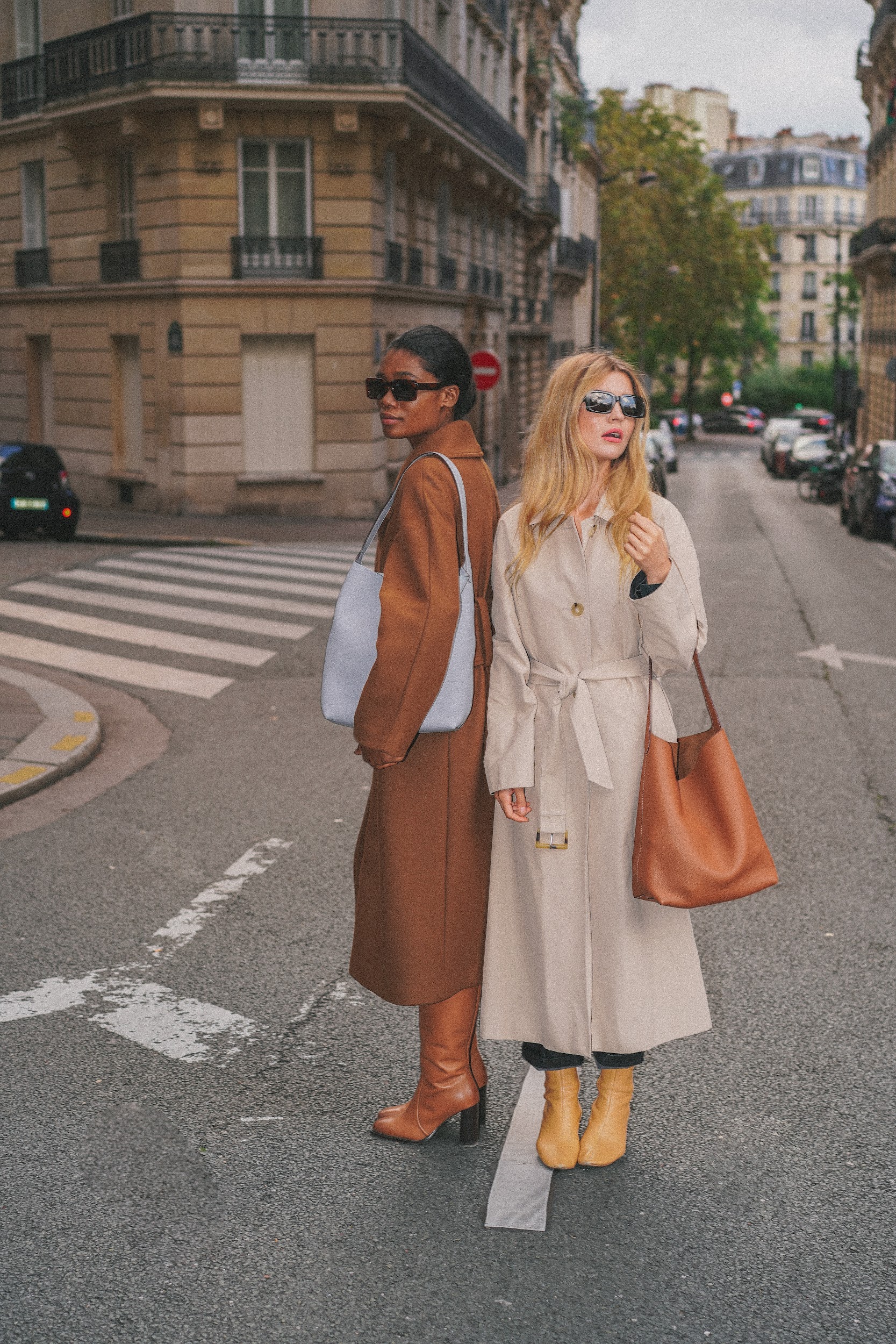 Urban elegance: H.Pai bags on the streets of Paris by fashion photographer Anya Parsley