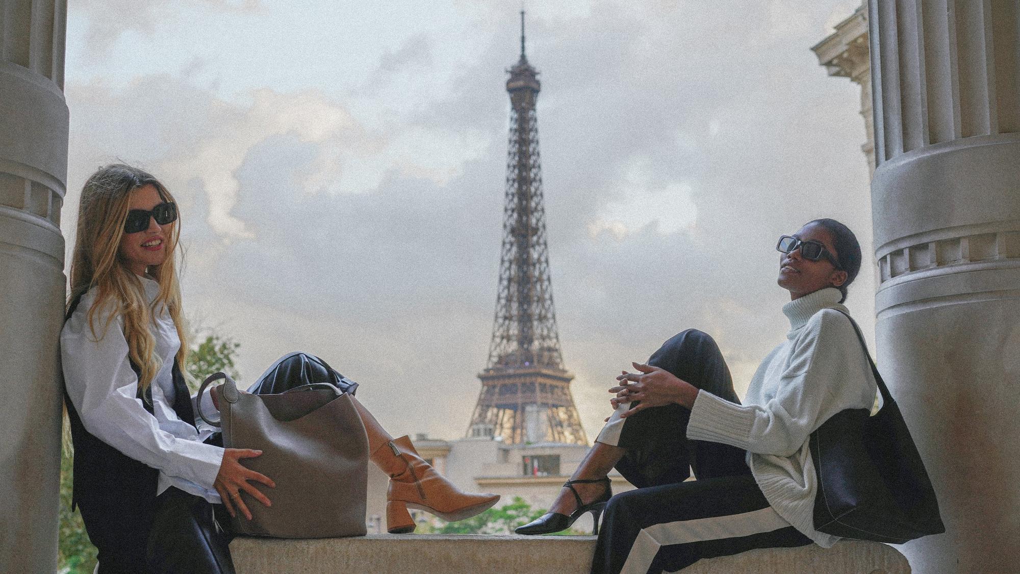 Creative direction by a photographer Anya Parsley for a brand campaign in Paris.