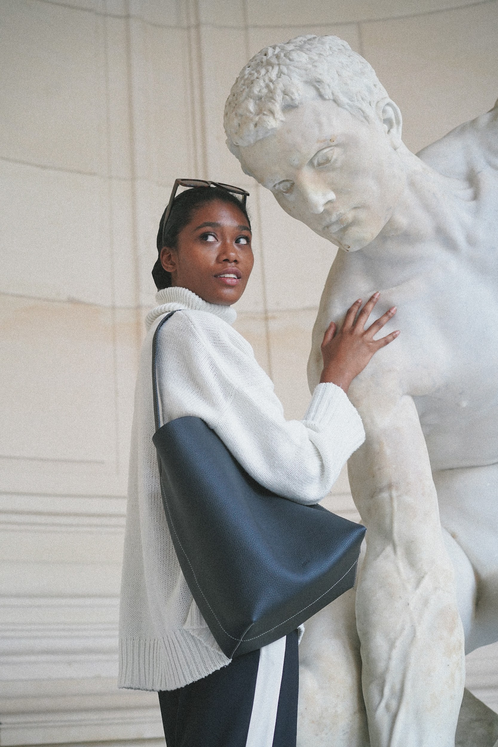 Captivating visuals by a photographer for a brand campaign in Paris.