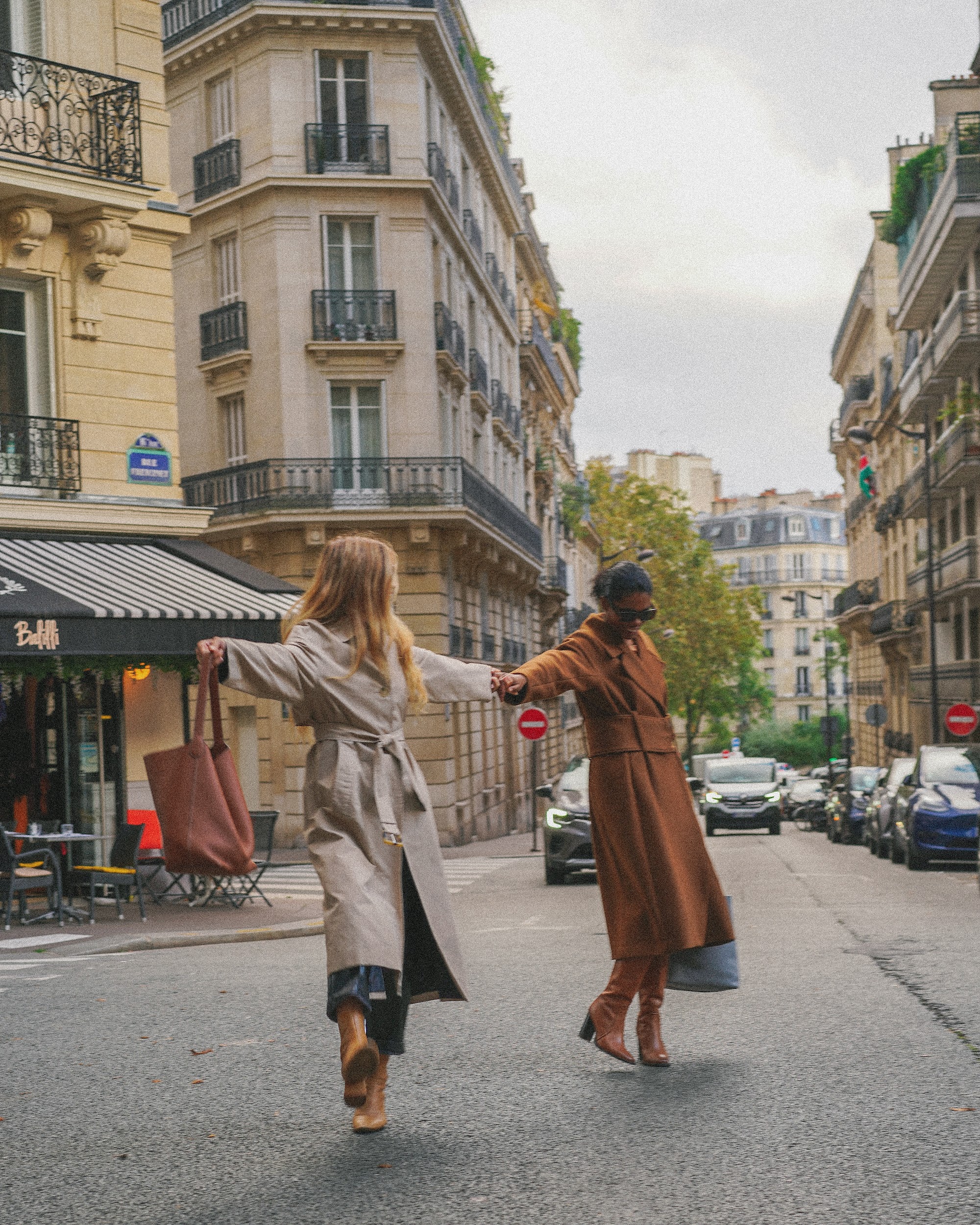 Unique perspectives from a brand campaign shooting in Paris.