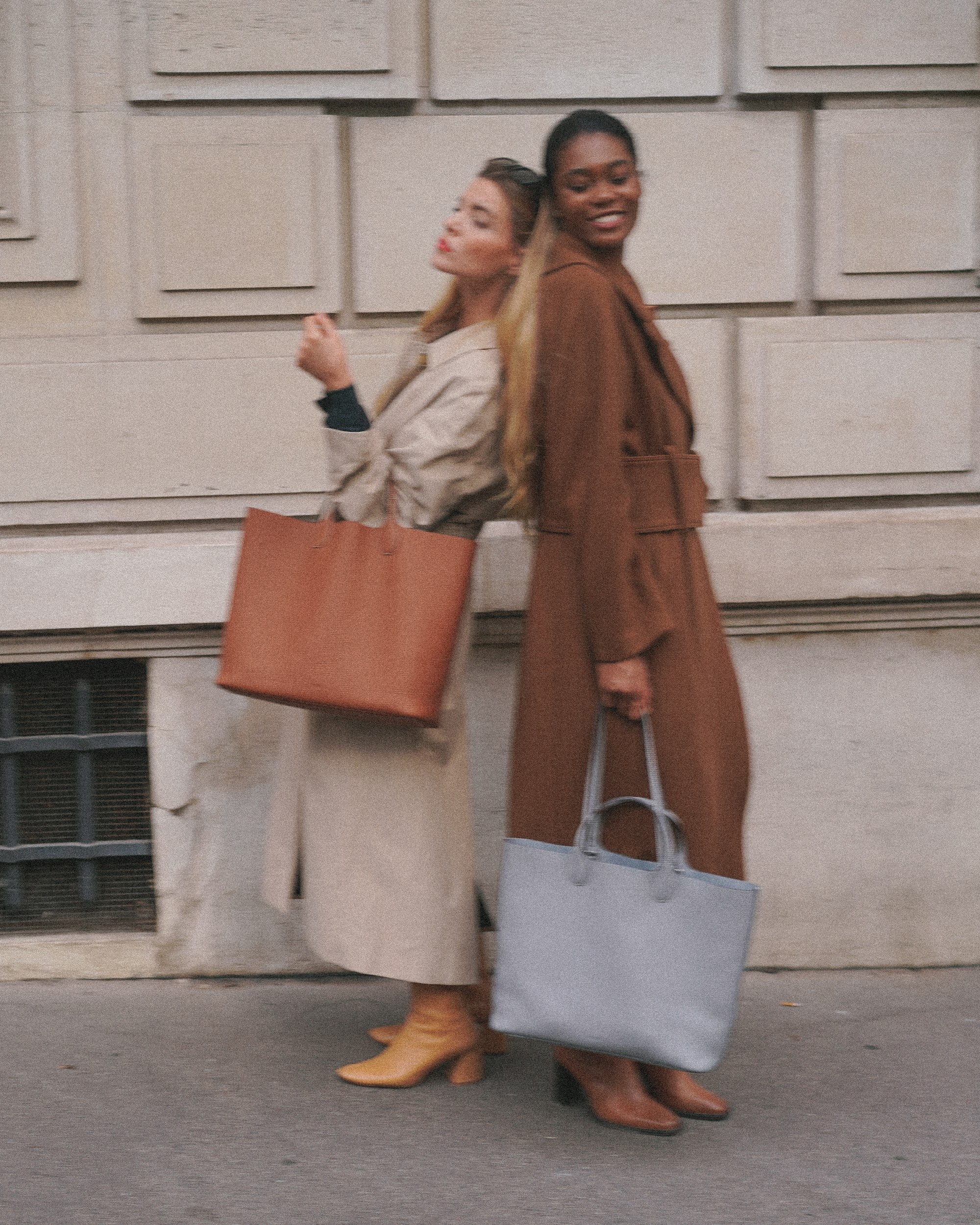 Behind the scenes of a brand campaign shoot in Paris with H.Pai.