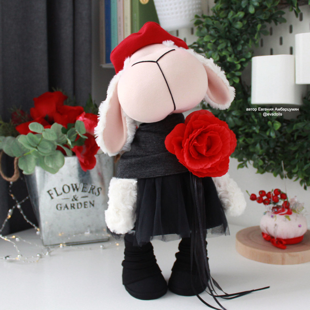 Овечка выкройки и мастер класс