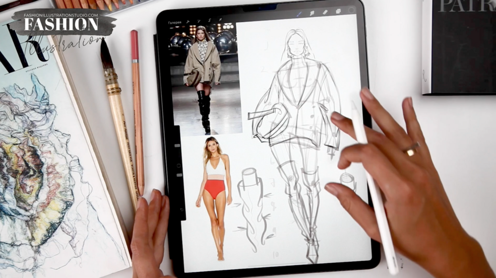 Digital Fashion Sketching Master Class