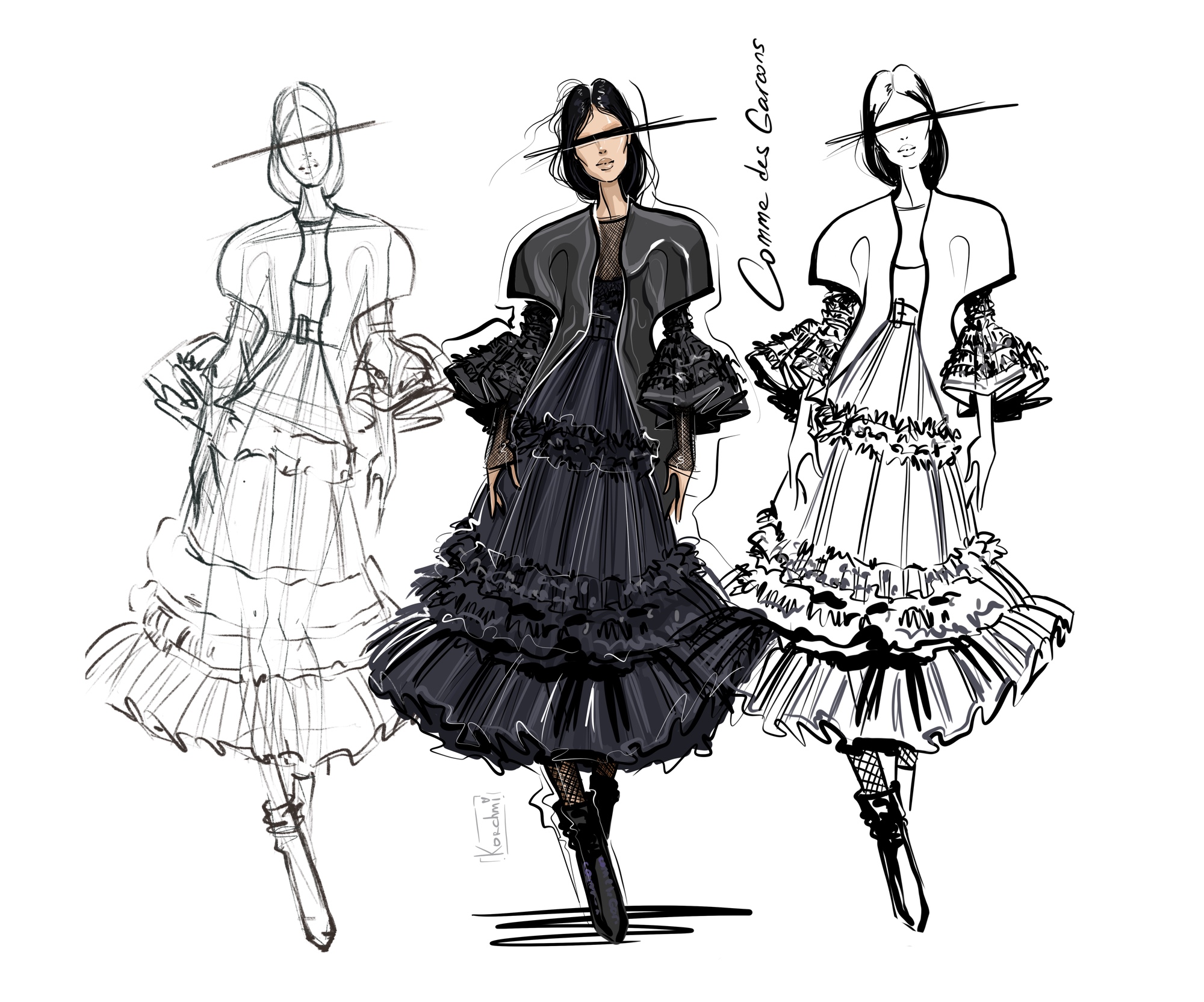 A beginners guide to fashion illustration  Adobe
