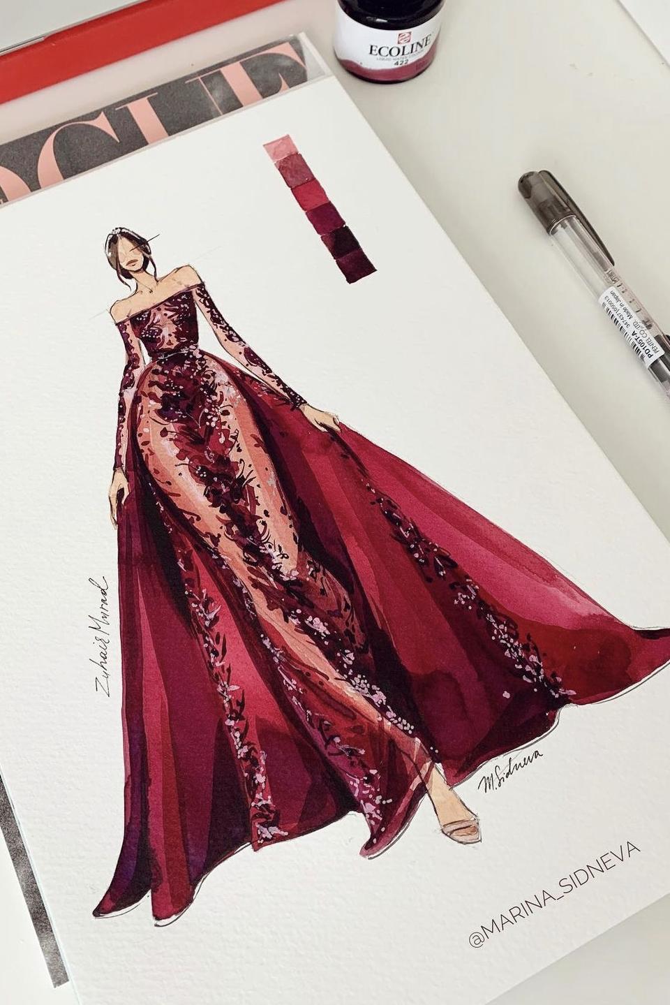 A beginners guide to fashion illustration  Adobe