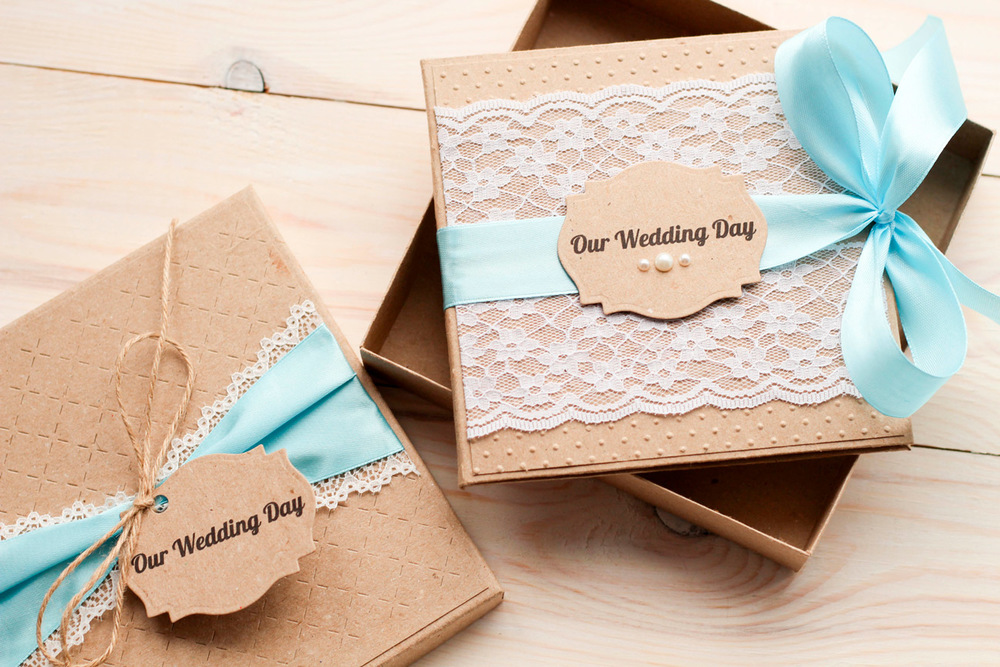 Приглашения коробочки на свадьбу - Merci | Мастерская приглашений | Курск