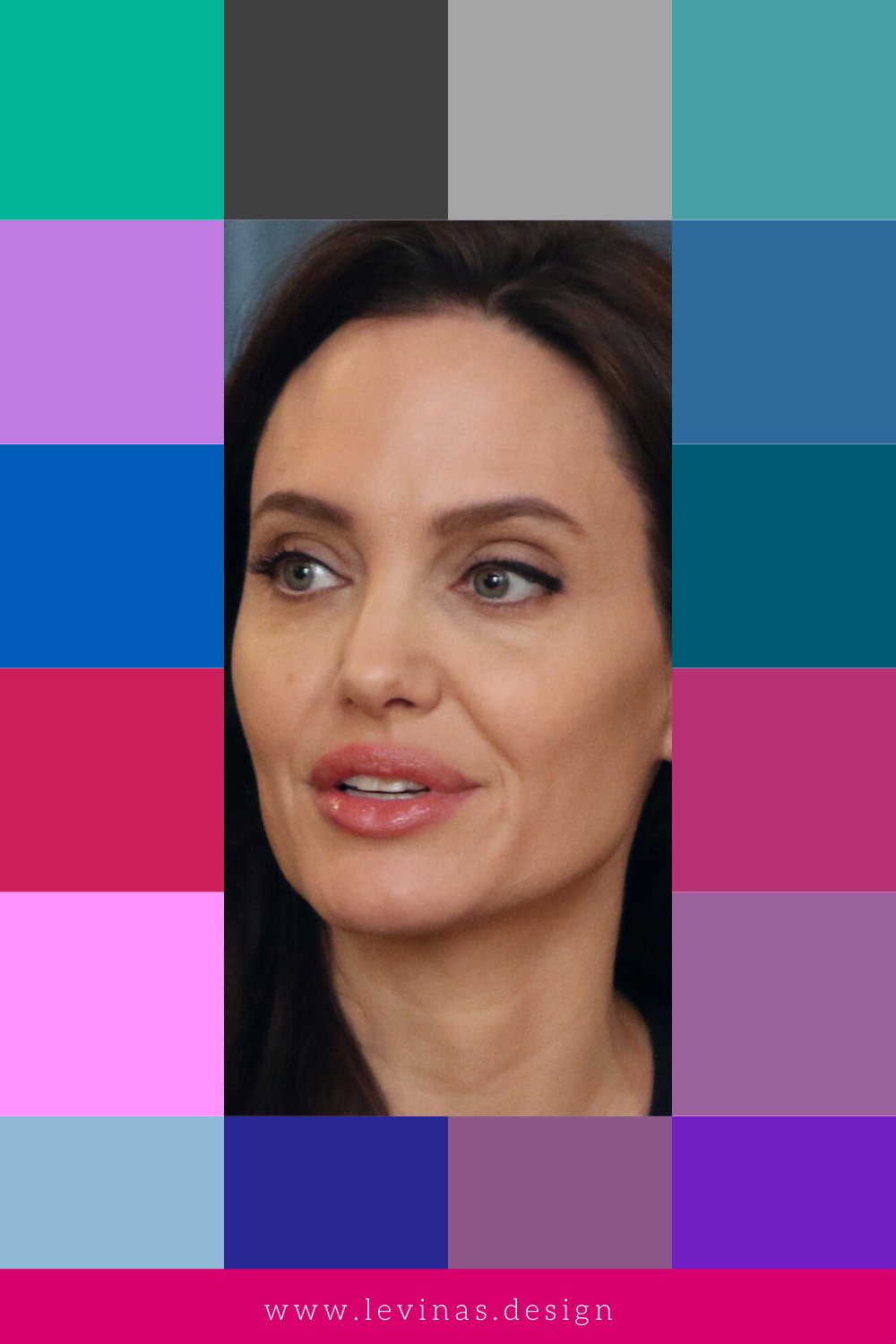 Angelina Jolie Color Season: Complete Color Analysis Within 16