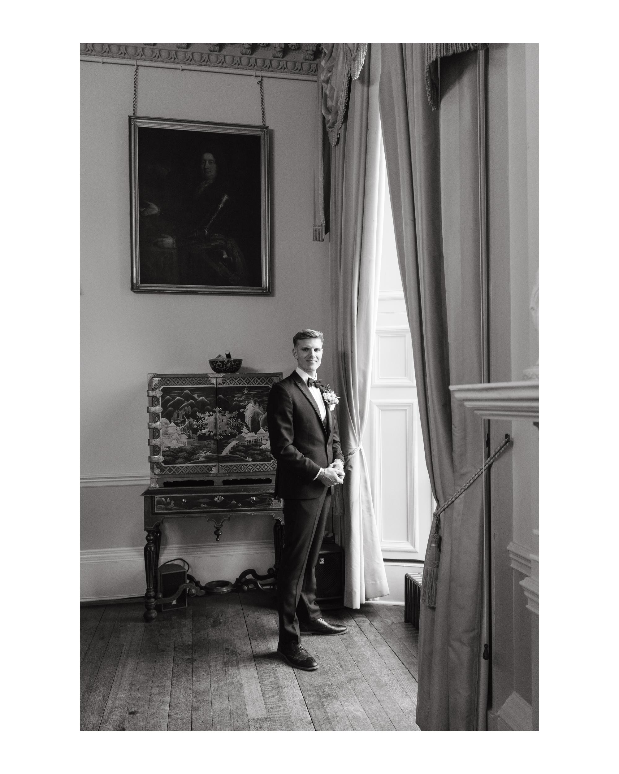 Groom at Prestwold Hall, UK 