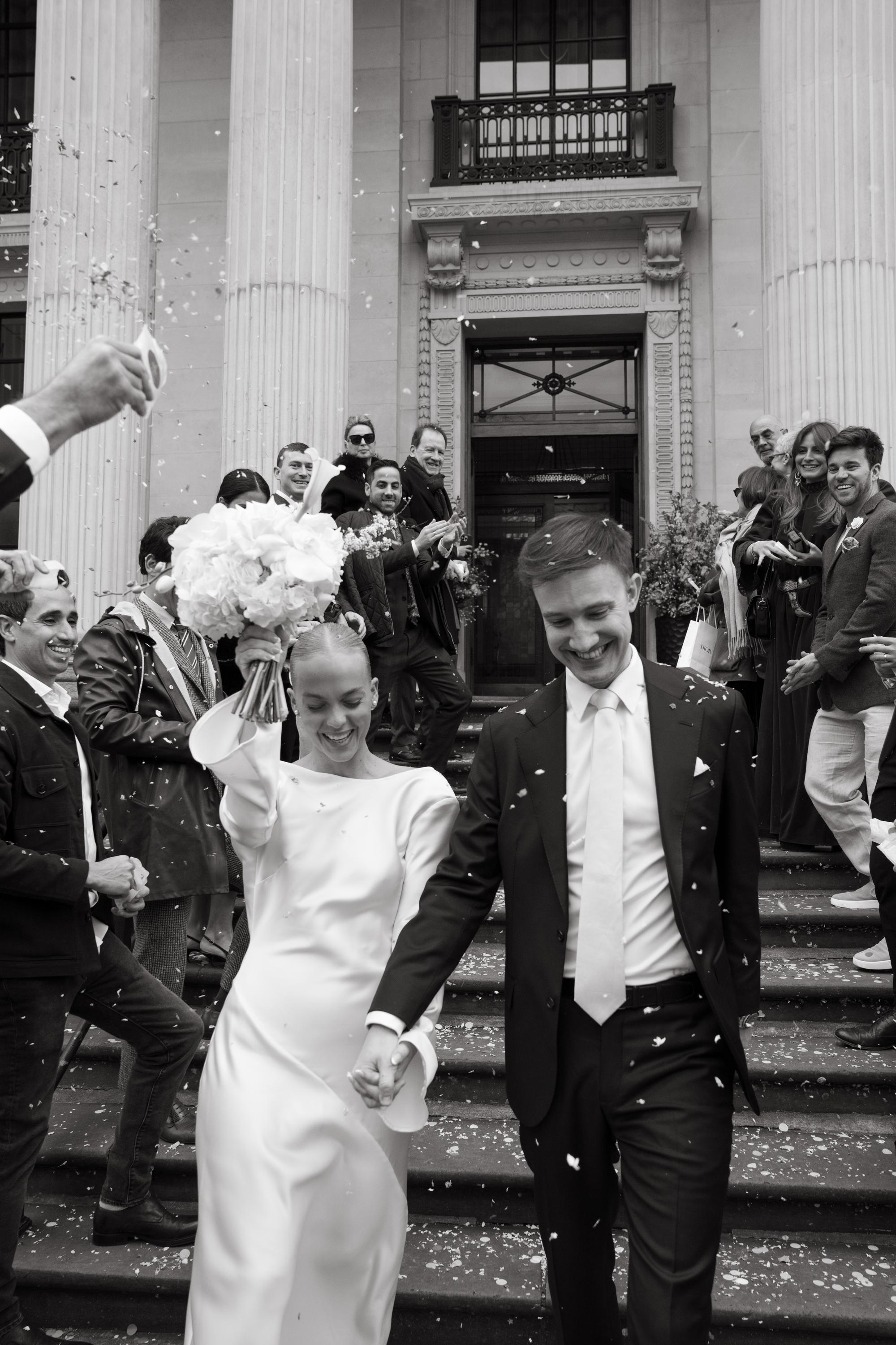 Wedding at The Old Marylebone Town Hall in London